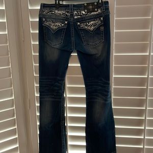 Miss Me jeans, signature-rise, boot cut, Size 32